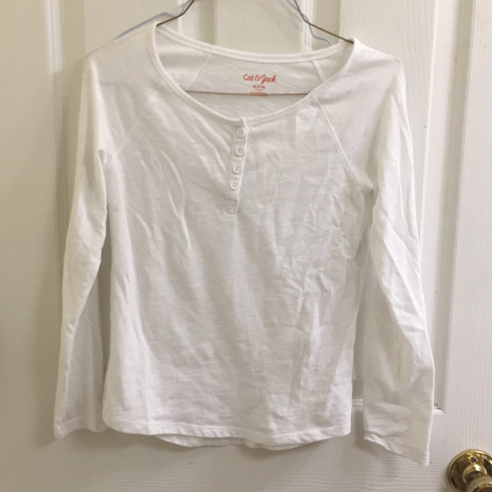 White long sleeve shirt